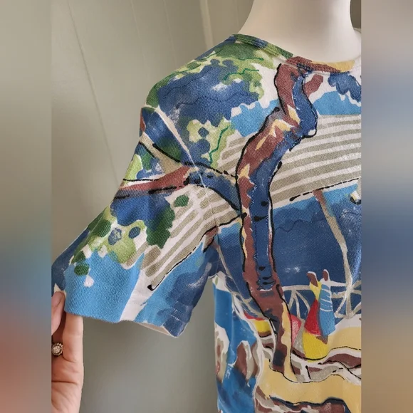 Vintage Michael Leu Top - Picture 2 of 8